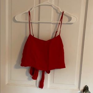 Brandy Melville Tie Back Top